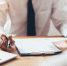 man submit resume to employer to review job application. The concept presents the ability for the company to agree with the position of the job. - Газета Прикубанские огни